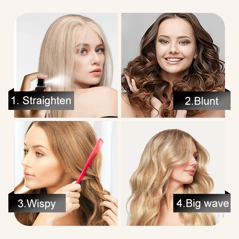 👰Discreet Fix for Thin Edges? Clip-On Bangs That Look 100% Real
