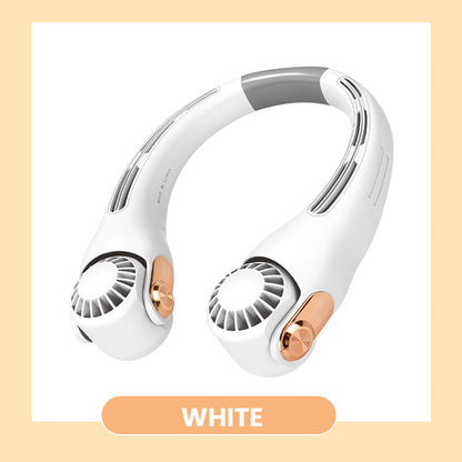 🍃🍃 Sconto del 50% per un periodo limitato 🌪️  Ventilatore portatile da collo a bassa rumorosità per l'estate