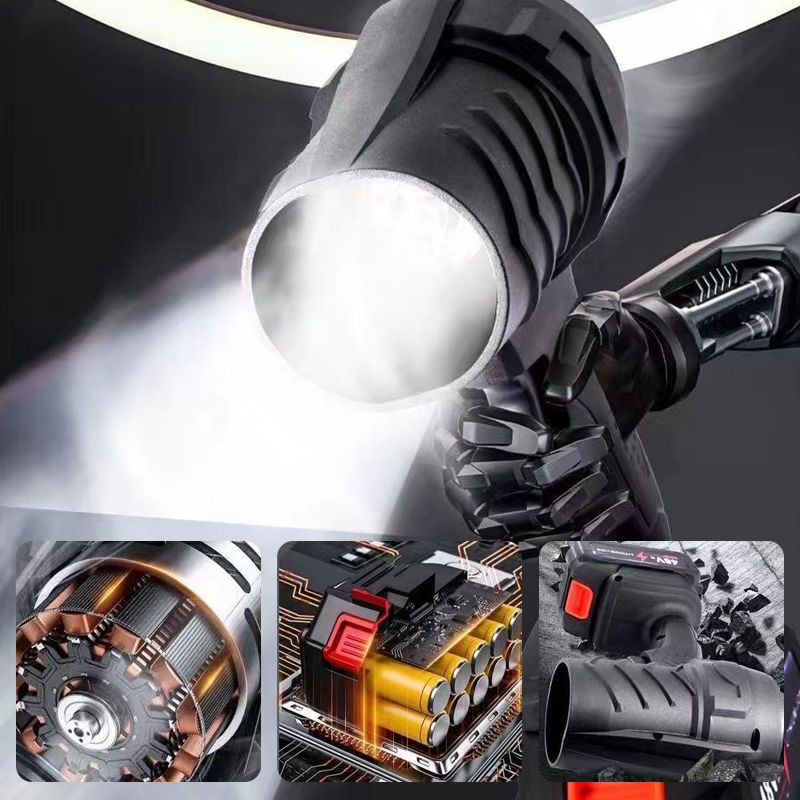 ⚡🔋 Potenza 1050W + Autonomia di 60 minuti! Strumento 2‑in‑1 per pulire e gonfiare 🏡🚗