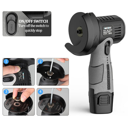 ⏳A offerta speciale 🧰 Smerigliatrice angolare mini da 12V con disco da taglio