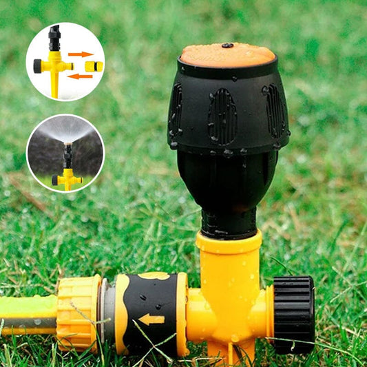 🏡ACQUISTA 1, RICEVI 1 GRATIS✨ Sistema di Irrigazione Automatico Rotante a 360° – Irrigatore da Giardino per Giardino, Prato e Terrazza 🌿💦