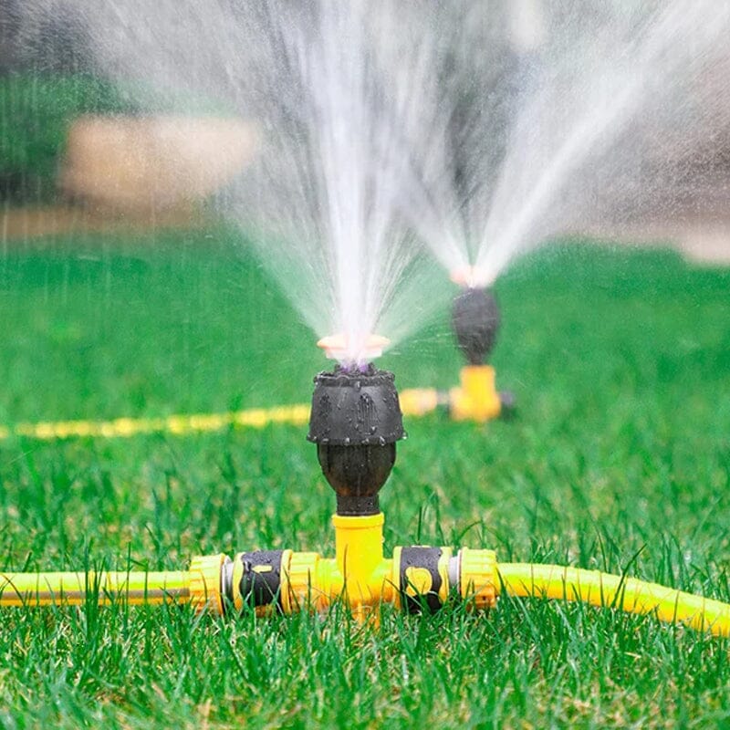 🏡ACQUISTA 1, RICEVI 1 GRATIS✨ Sistema di Irrigazione Automatico Rotante a 360° – Irrigatore da Giardino per Giardino, Prato e Terrazza 🌿💦
