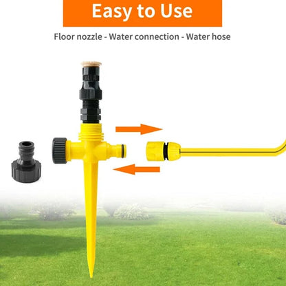 🏡ACQUISTA 1, RICEVI 1 GRATIS✨ Sistema di Irrigazione Automatico Rotante a 360° – Irrigatore da Giardino per Giardino, Prato e Terrazza 🌿💦