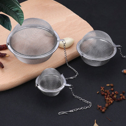 🍵✨Filtro per spezie e tè in acciaio inox 304 (3 pezzi)
