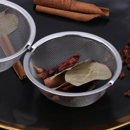 🍵✨Filtro per spezie e tè in acciaio inox 304 (3 pezzi)