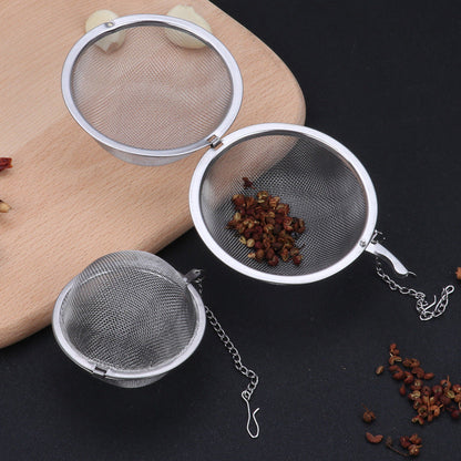 🍵✨Filtro per spezie e tè in acciaio inox 304 (3 pezzi)