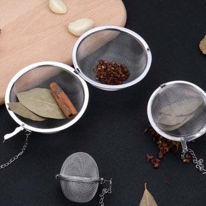 🍵✨Filtro per spezie e tè in acciaio inox 304 (3 pezzi)