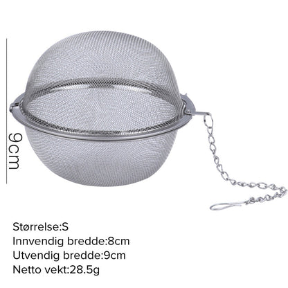 🍵✨Filtro per spezie e tè in acciaio inox 304 (3 pezzi)