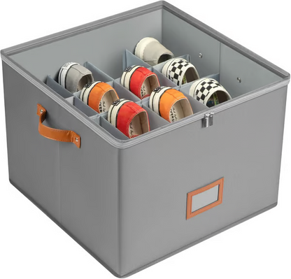 👟 Organizzatore per scarpe, 16 scomparti, salvaspazio