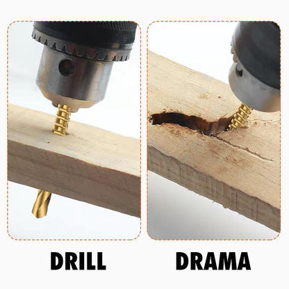 🔩Compra di più, risparmia di più✨ Set Punte Elicoidali in Titanio (6 PZ) – Alta resistenza, Per foratura precisa & Adatto per metalli duri ⚙️