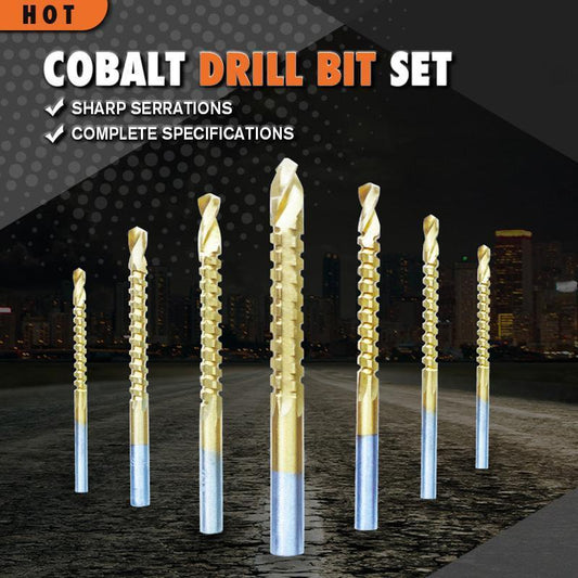 🔩Compra di più, risparmia di più✨ Set Punte Elicoidali in Titanio (6 PZ) – Alta resistenza, Per foratura precisa & Adatto per metalli duri ⚙️