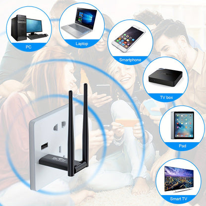 Amplificatore di Segnale WiFi Alimentato via USB