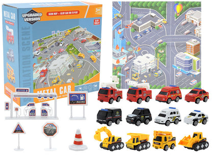 🔥Promozione a tempo limitato 50% DI SCONTO!!!🚗Calendario dell'Avvento per bambini: set di veicoli da cantiere in lega