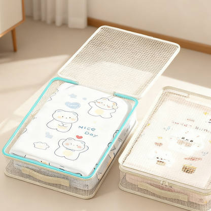 👗✨ Borse portaoggetti trasparenti per armadio: visione chiara e antipolvere, perfette per vestiti/biancheria da letto!