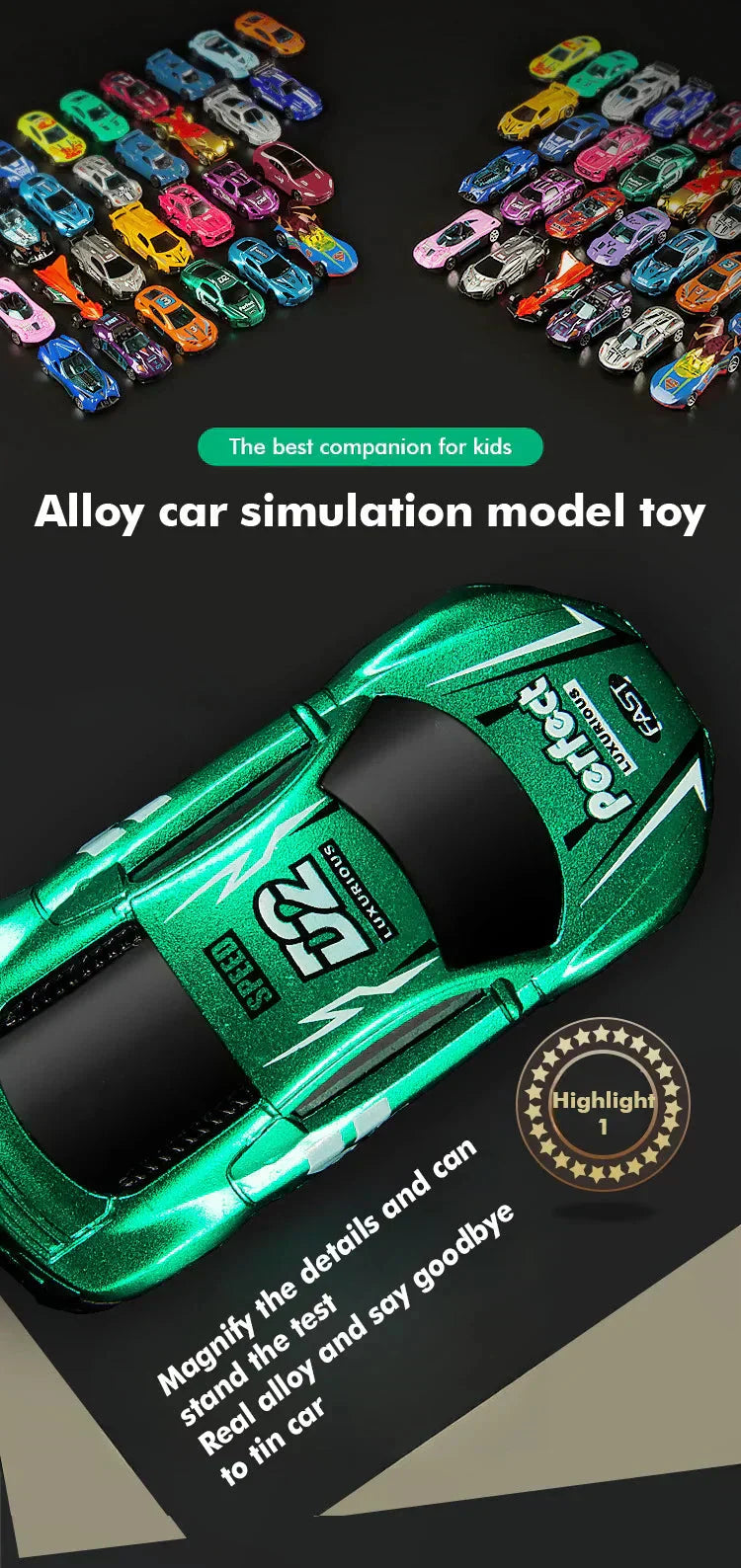 🔥Solange der Vorrat reicht 40 % Rabatt!🎉Legierung Auto Bounce Power Modell Spielzeug