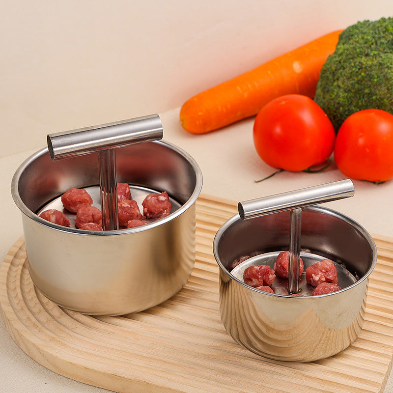 📢📢50% DI SCONTO & DISPONIBILE⏰✨Stampo per Polpette da Cucina in Acciaio Inox