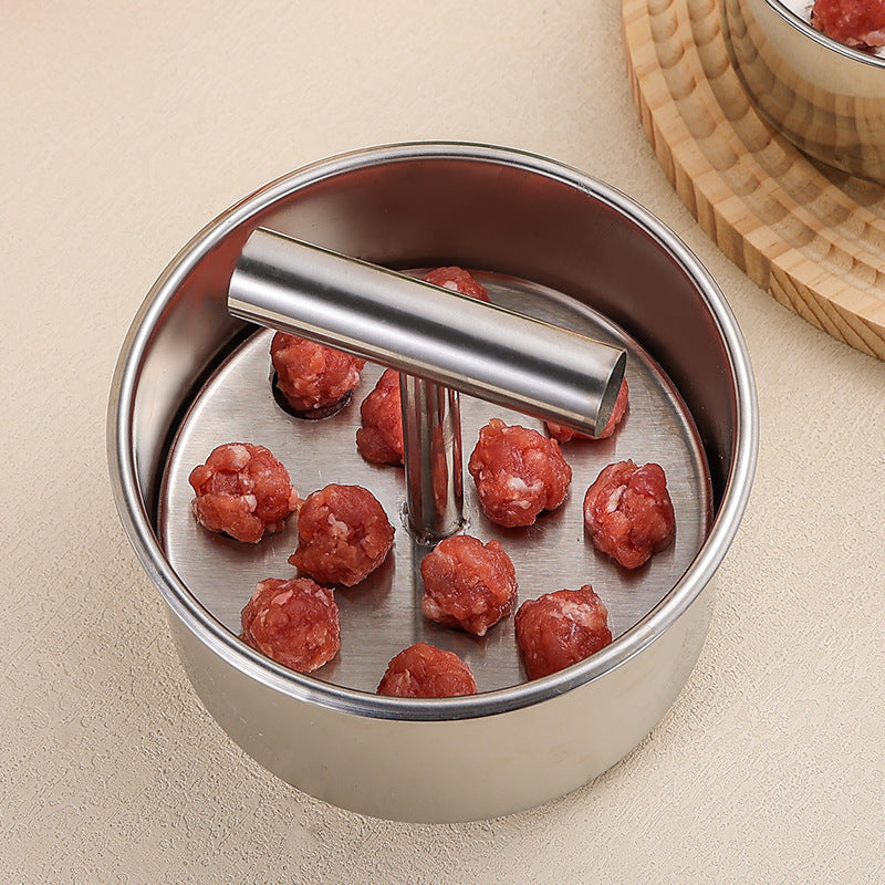 📢📢50% DI SCONTO & DISPONIBILE⏰✨Stampo per Polpette da Cucina in Acciaio Inox