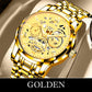 ⌚Time-Limited 50% OFF NOW! 🔥Men's Waterproof Roman Skeleton Automatic Mechanical Watch