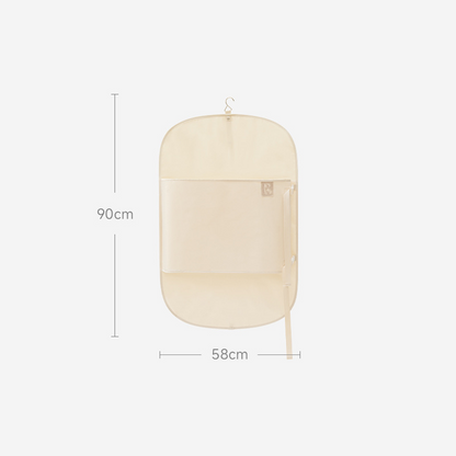 📦Borsa portaoggetti antipolvere👚🛡️ Con pareti in ferro, antipolvere e antiumidità, una borsa può contenere tutti i vestiti stagionali della famiglia!
