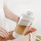 🔥Saldi Natalizi 50% di Sconto⚡☕Tazza da caffè portatile multifunzione ricaricabile con mescolatore automatico