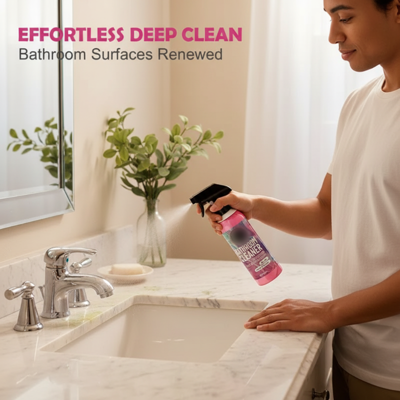 💗ULTIMO GIORNO DI SALDI 50% DI SCONTO⚡OLTRE 50.000 PEZZI VENDUTI💕Detergente Multisuperficie Bagno contro Muffa e Calcare🛁