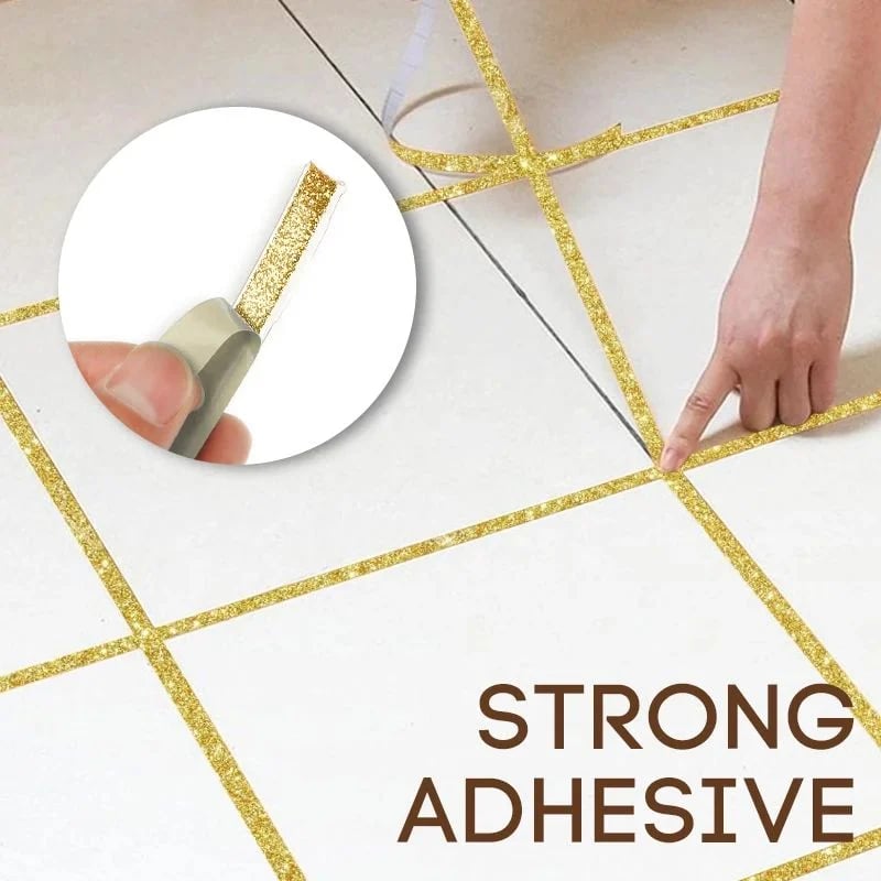 Striscia sigillante autoadesiva impermeabile antimuffa per fessure di piastrelle ceramiche 🛠️✨ – Addio fessure sporche! 🚫🦠 Semplice fai-da-te, sigillatura durevole per piastrelle, lavandini e vasche