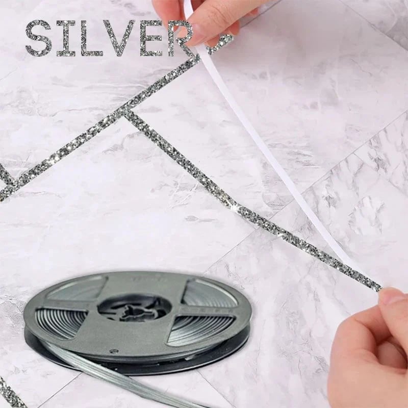 Striscia sigillante autoadesiva impermeabile antimuffa per fessure di piastrelle ceramiche 🛠️✨ – Addio fessure sporche! 🚫🦠 Semplice fai-da-te, sigillatura durevole per piastrelle, lavandini e vasche