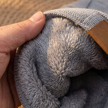 Cappello invernale caldo con coprifaccia