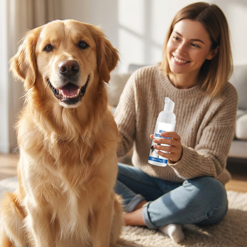 ✨ OFFERTA SPECIALE 50% DI SCONTO! 🐾 Schiuma rimuovi tartaro per animali domestici – Formula naturale e utilizzo semplice!