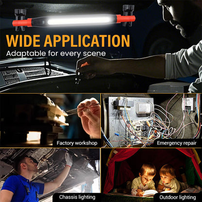 🛠️ Torcia da Lavoro Indistruttibile con Base Magnetica🚗Quattro Modalità Luminose per Officine🔥Garage e Lavori all’Aperto in Qualsiasi Condizione🔥🔥