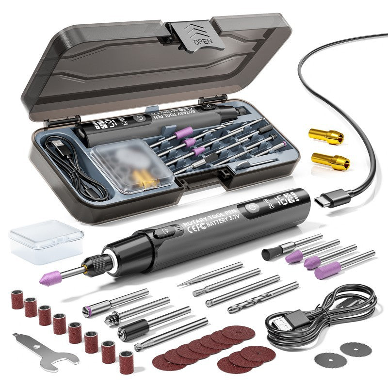 Kit portatile per lucidatura e molatura elettrica