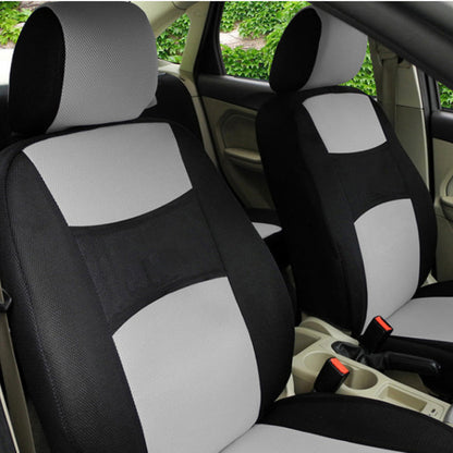 🚗 Coprisedili Auto Universali in Poliestere – Protezione da Macchie & Usura | Morbidi | Traspiranti | Vestibilità Universale | Ideali per Sedili Anteriori & Set Completo | 5 Colori 🛡️🎨