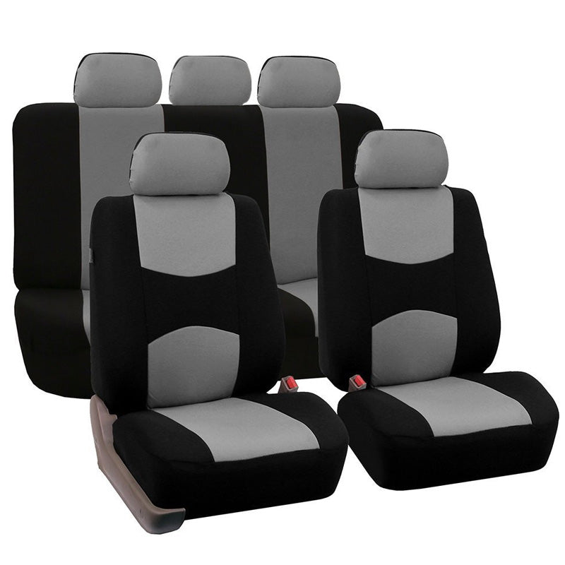 🚗 Coprisedili Auto Universali in Poliestere – Protezione da Macchie & Usura | Morbidi | Traspiranti | Vestibilità Universale | Ideali per Sedili Anteriori & Set Completo | 5 Colori 🛡️🎨
