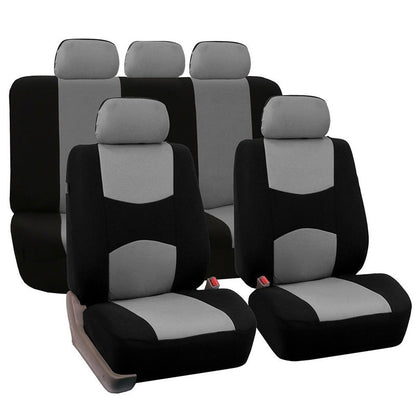 🚗 Coprisedili Auto Universali in Poliestere – Protezione da Macchie & Usura | Morbidi | Traspiranti | Vestibilità Universale | Ideali per Sedili Anteriori & Set Completo | 5 Colori 🛡️🎨