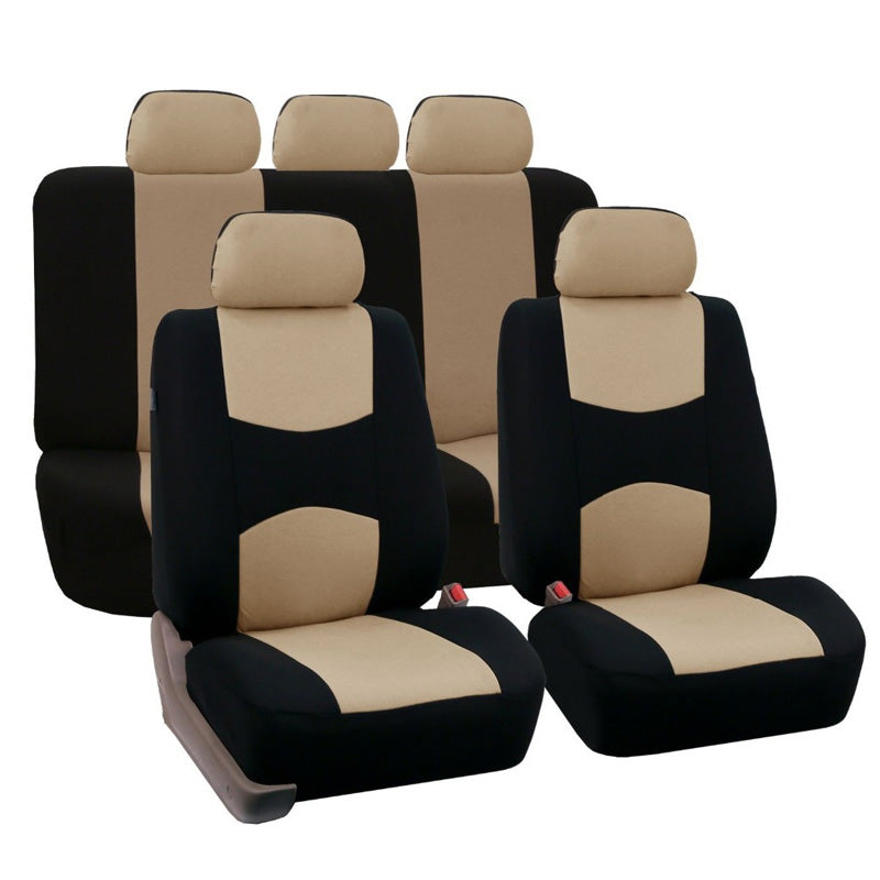 🚗 Coprisedili Auto Universali in Poliestere – Protezione da Macchie & Usura | Morbidi | Traspiranti | Vestibilità Universale | Ideali per Sedili Anteriori & Set Completo | 5 Colori 🛡️🎨