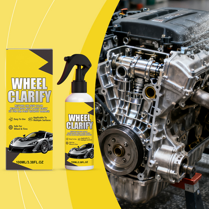 🚗 Detergente spray antiruggine per auto – Elimina ruggine e polvere dei freni, per ruote e carrozzeria – Sicuro e brillante!