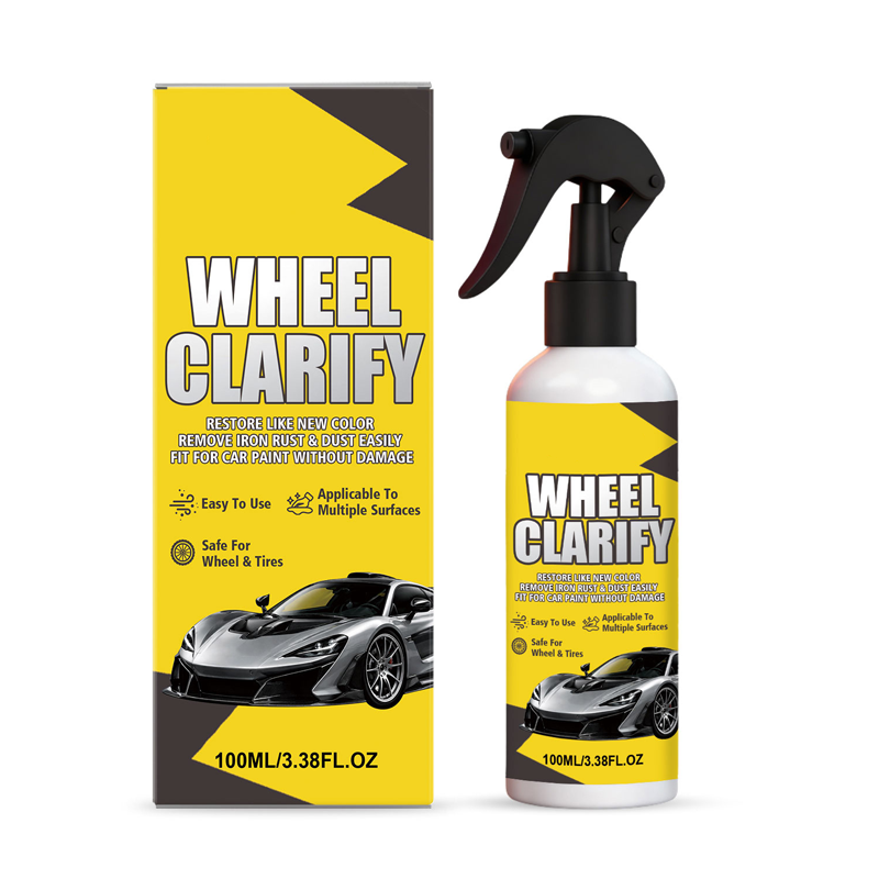 🚗 Detergente spray antiruggine per auto – Elimina ruggine e polvere dei freni, per ruote e carrozzeria – Sicuro e brillante!