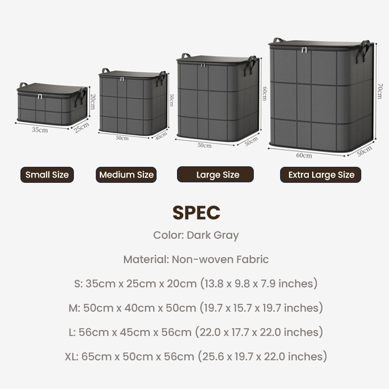 💎 Borsa porta-piumini e biancheria da letto a prova di polvere – Robusta, capiente e con cerniera di sicurezza 🗄️🛏️
