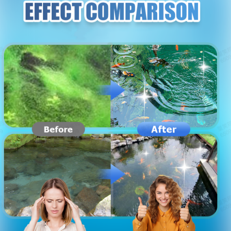 💧Pastiglie effervescenti per la purificazione dell'acqua di acquari e laghetti🔥