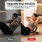 💪SCONTO DEL 50% PER TEMPO LIMITATO! 🛡️Macchina per esercizi addominali e sit‑up – Rimbalzo assistito protegge la schiena, imbottitura in schiuma spessa supporta collo e colonna vertebrale. 🏠✨