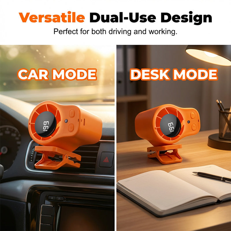 🔥SVENDITA SCALDANTE – 50% DI SCONTO🔥 Ventilatore portatile con display a LED