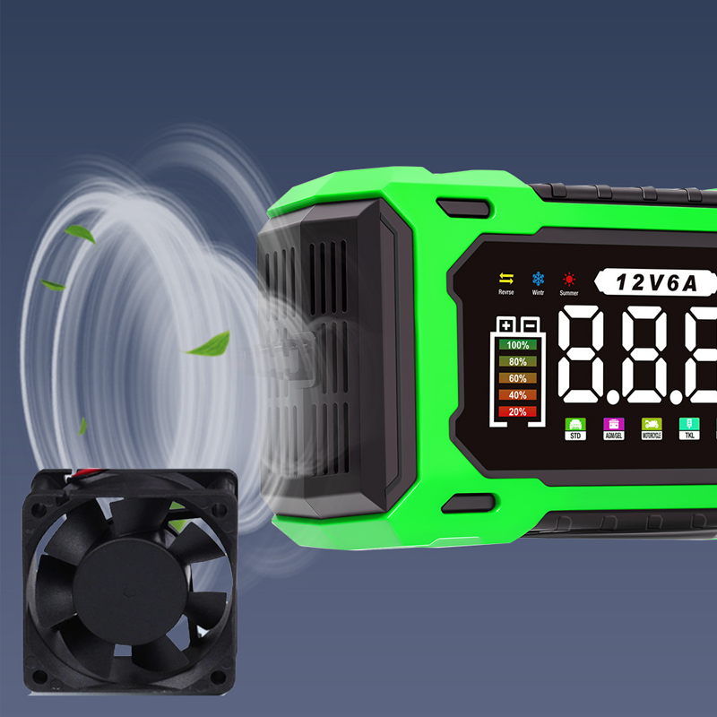 ⏰🔥OFFERTA VALIDA PER POCO TEMPO – 50% DI SCONTO! ⚡ Caricabatteria intelligente per auto 12 V 6 A con regolazione a impulsi – carica velocemente e in sicurezza, prolunga la durata della batteria! 🚗🔋