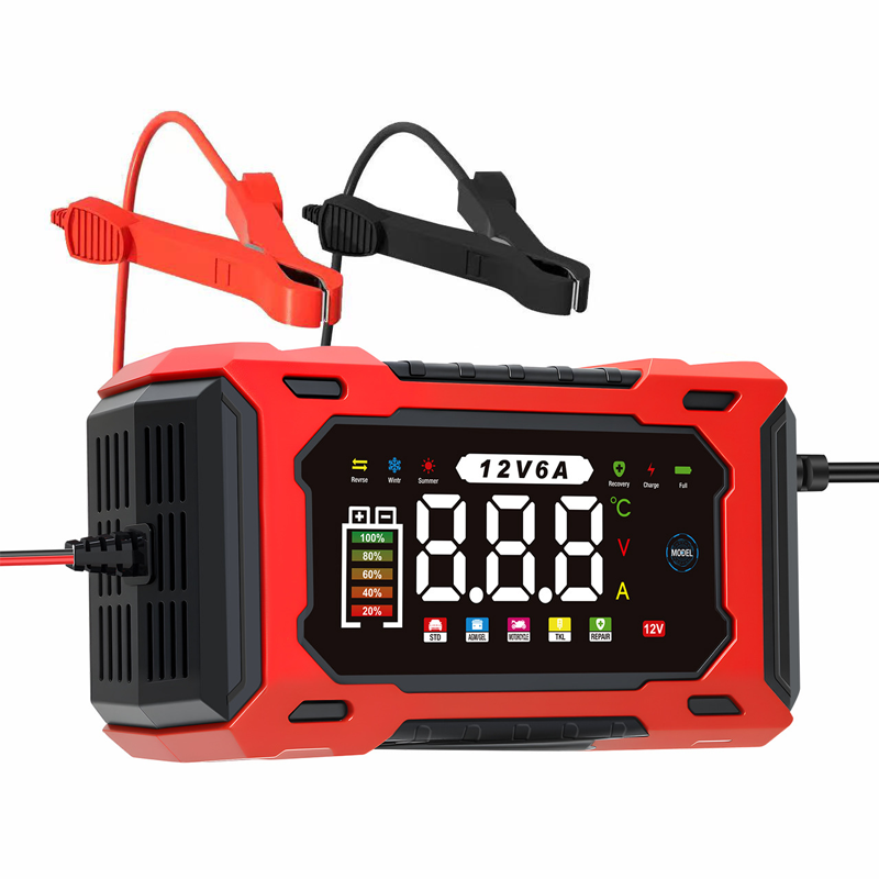 ⏰🔥OFFERTA VALIDA PER POCO TEMPO – 50% DI SCONTO! ⚡ Caricabatteria intelligente per auto 12 V 6 A con regolazione a impulsi – carica velocemente e in sicurezza, prolunga la durata della batteria! 🚗🔋