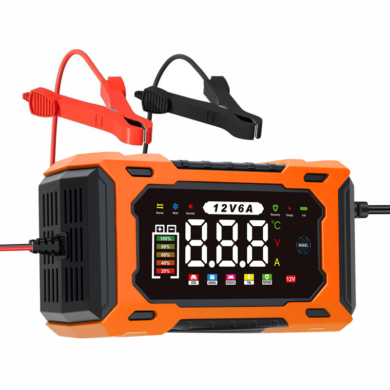 ⏰🔥OFFERTA VALIDA PER POCO TEMPO – 50% DI SCONTO! ⚡ Caricabatteria intelligente per auto 12 V 6 A con regolazione a impulsi – carica velocemente e in sicurezza, prolunga la durata della batteria! 🚗🔋