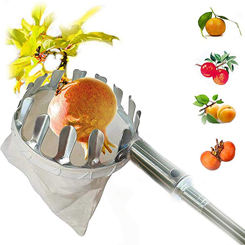 📢📢 50% DI SCONTO !! ⏰ Testa Cesto Raccogli Frutta – Progettazione Resistente, Montaggio Semplice, Ideale per Raggiungere i Rami Alti Senza Scala 🌳