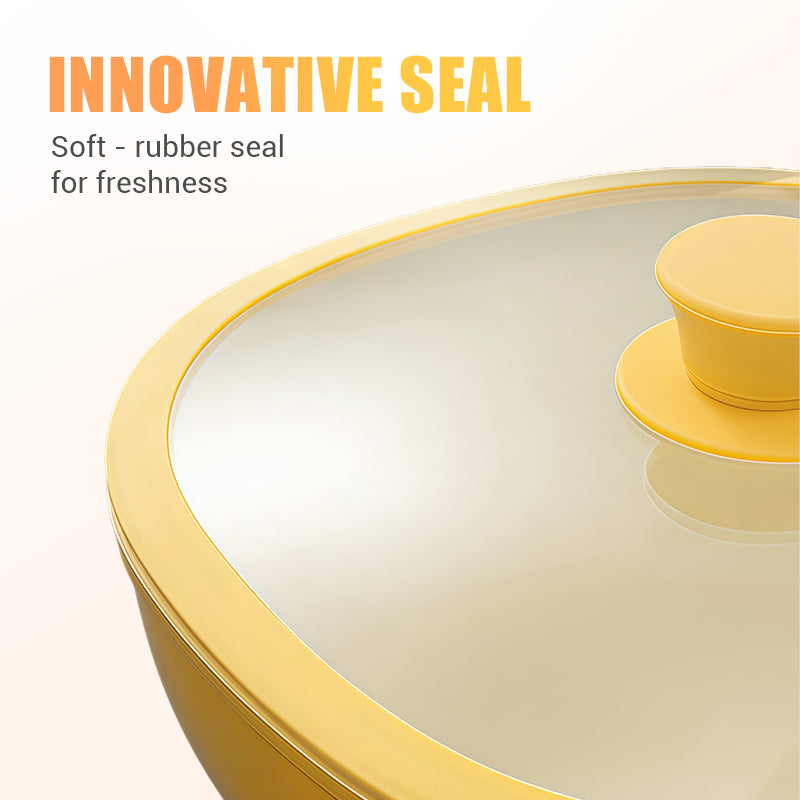🔥50% DI SCONTO 💥Padella antiaderente in ceramica con coperchio