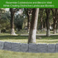 🌿 Recinzione da giardino in pietra sintetica – Resistente alle intemperie, durevole e facile da installare 🏡