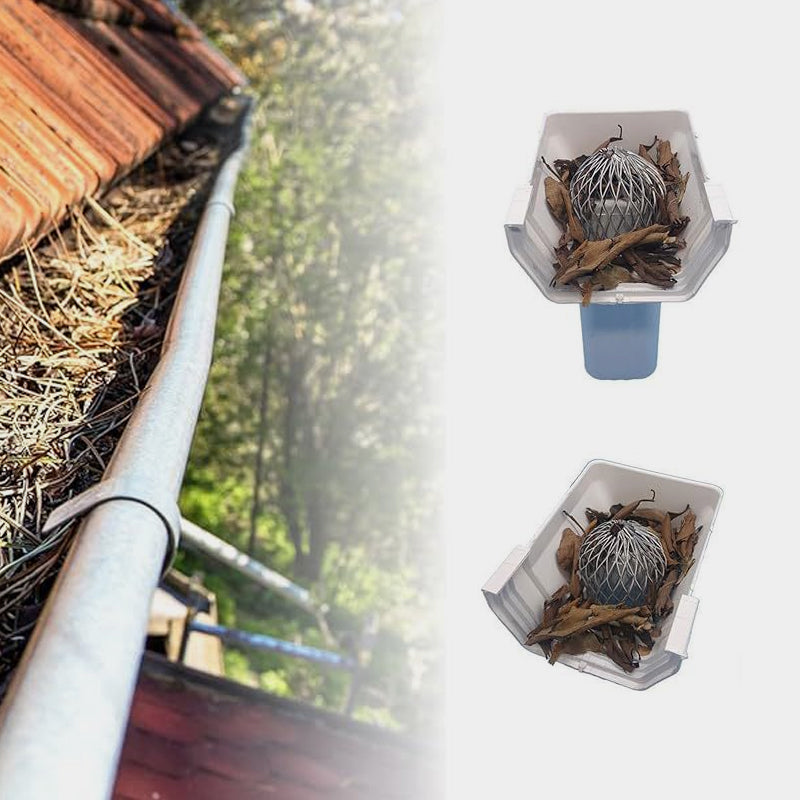 🔥🎁 2+1 IN OMAGGIO!!🥳 💞 OLTRE 50.000 ESEMPLARI VENDUTI! ⚡✨ Filtro per grondaie per l'acqua piovana – Una protezione semplice per la manutenzione quotidiana 🍂
