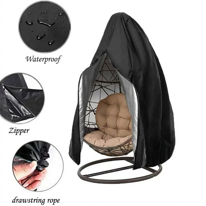 ⏰🔥OFFERTA A TEMPO LIMITATO: SCONTO DEL 50%! 🪑 Rivestimento resistente e impermeabile per sedie sospese – Tessuto Oxford robusto e resistente ai raggi UV, facile da montare grazie alla cerniera ☀️✨