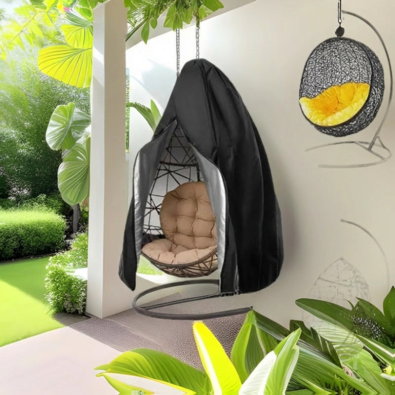 ⏰🔥OFFERTA A TEMPO LIMITATO: SCONTO DEL 50%! 🪑 Rivestimento resistente e impermeabile per sedie sospese – Tessuto Oxford robusto e resistente ai raggi UV, facile da montare grazie alla cerniera ☀️✨